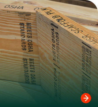 Scaffold plank stamped meets OSHA standards